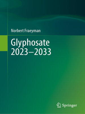 cover image of Glyphosate 2023–2033